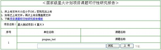 項目課題可行性研究報告