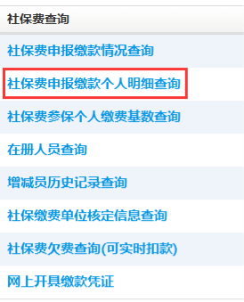點(diǎn)擊社保費(fèi)申報(bào)繳款個(gè)人明細(xì)查詢