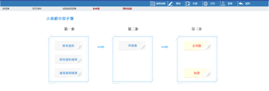 增值稅小規(guī)模納稅人（非定期定額戶）申報(bào)頁面