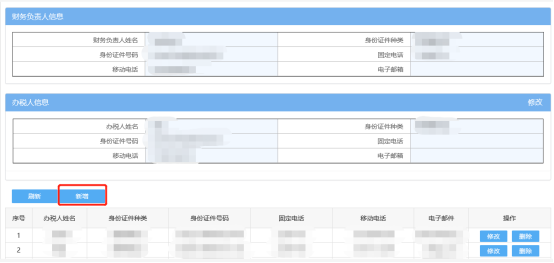 新增辦稅人（附）