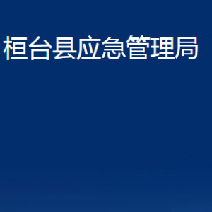 桓臺縣應急管理局各部門對外聯(lián)系電話