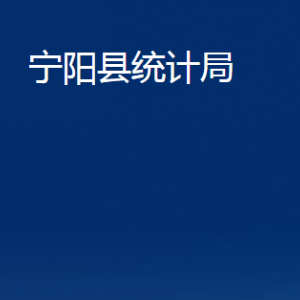 寧陽(yáng)縣統(tǒng)計(jì)局各部門(mén)職責(zé)及對(duì)外聯(lián)系電話(huà)