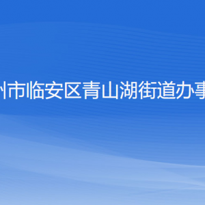 杭州市臨安區(qū)青山湖街道辦事處各部門負(fù)責(zé)人和聯(lián)系電話