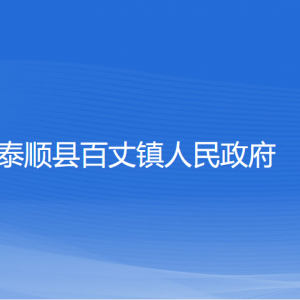 泰順縣百丈鎮(zhèn)人民政府各部門負責人和聯(lián)系電話