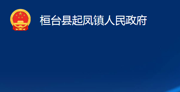 桓臺(tái)縣起鳳鎮(zhèn)人民政府