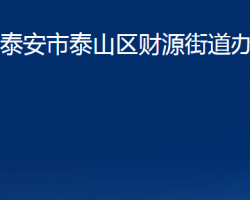 泰安市泰山區(qū)財(cái)源街道辦事處